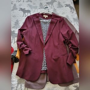 Skies are blue blazer